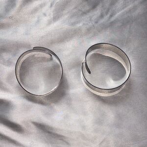 Silver Arm Cuffs